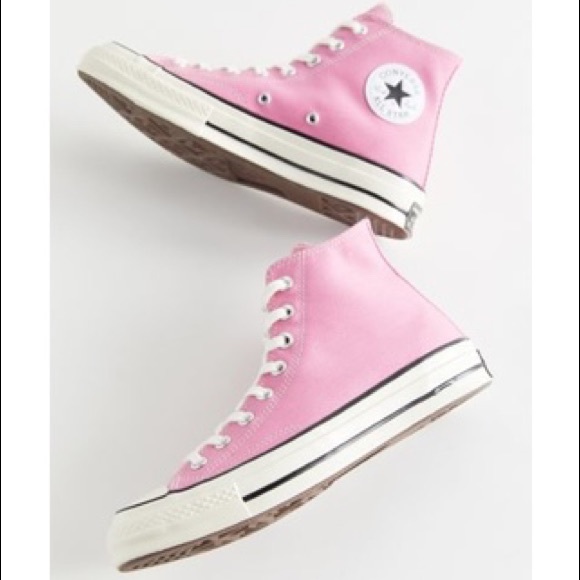Converse Shoes - CONVERSE pink high top sneakers